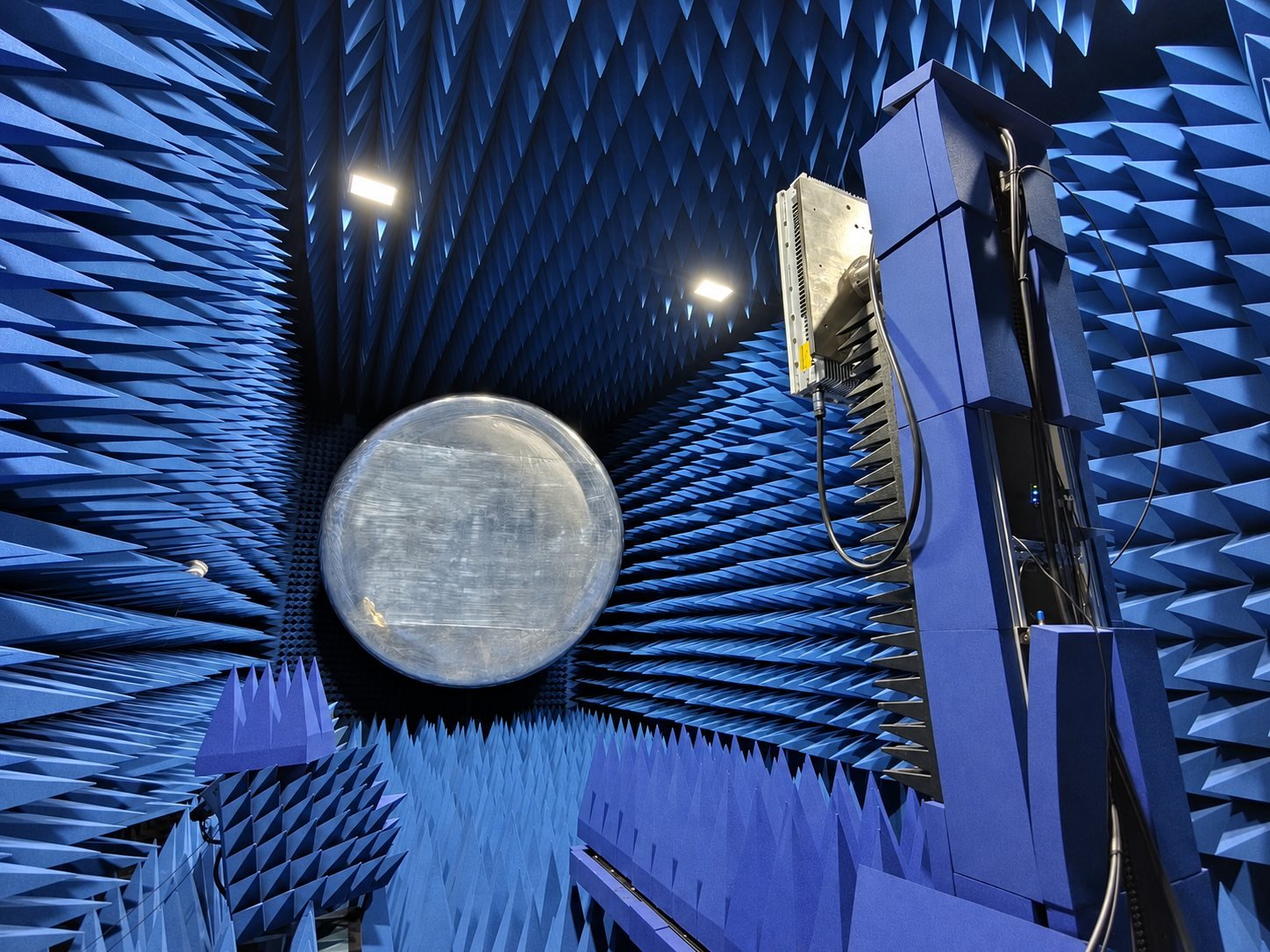 EMC testing chamber