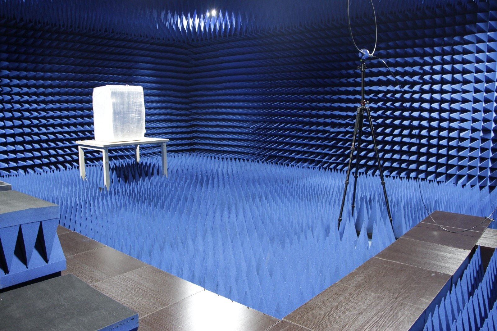 Anechoic chamber testing